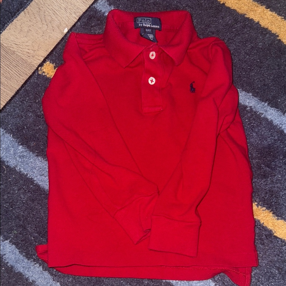 Polo by Ralph Lauren Kids Bright Red Polo Shirt